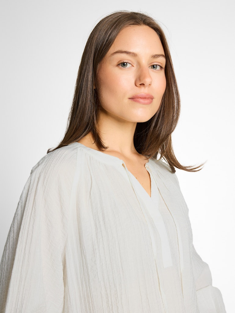 Tom Tailor Damen Blusen Whisper White