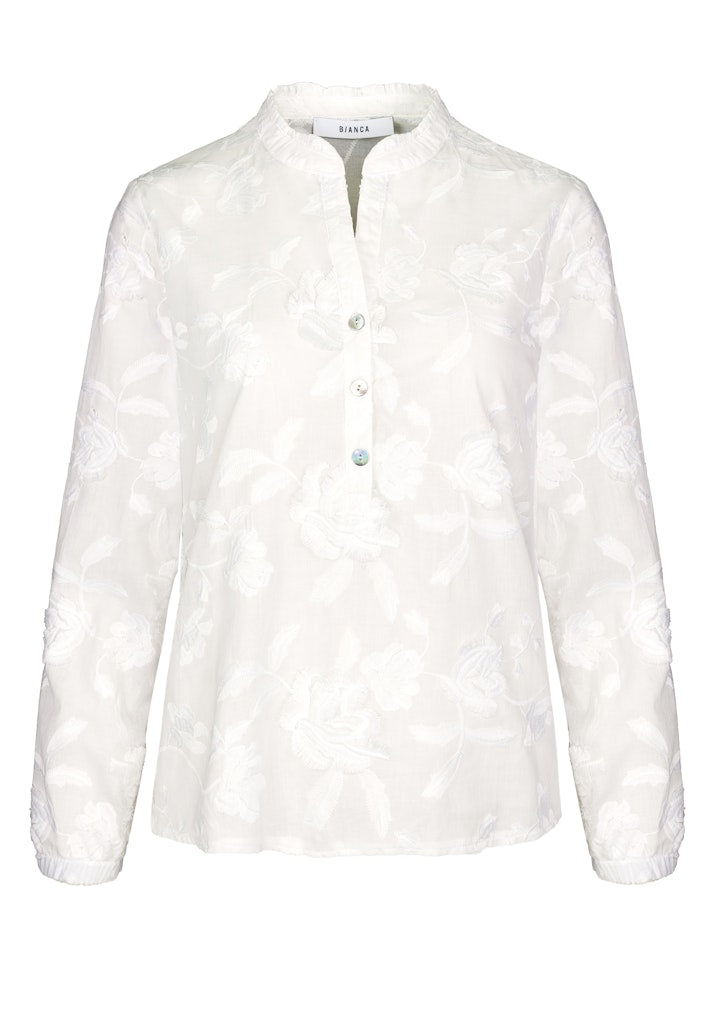 Bianca Damen Blusen White