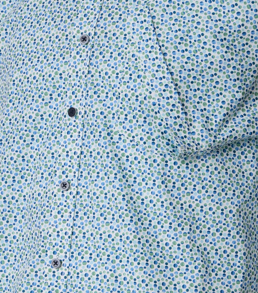 Casa Moda Herren Hemden kurz  Gruen