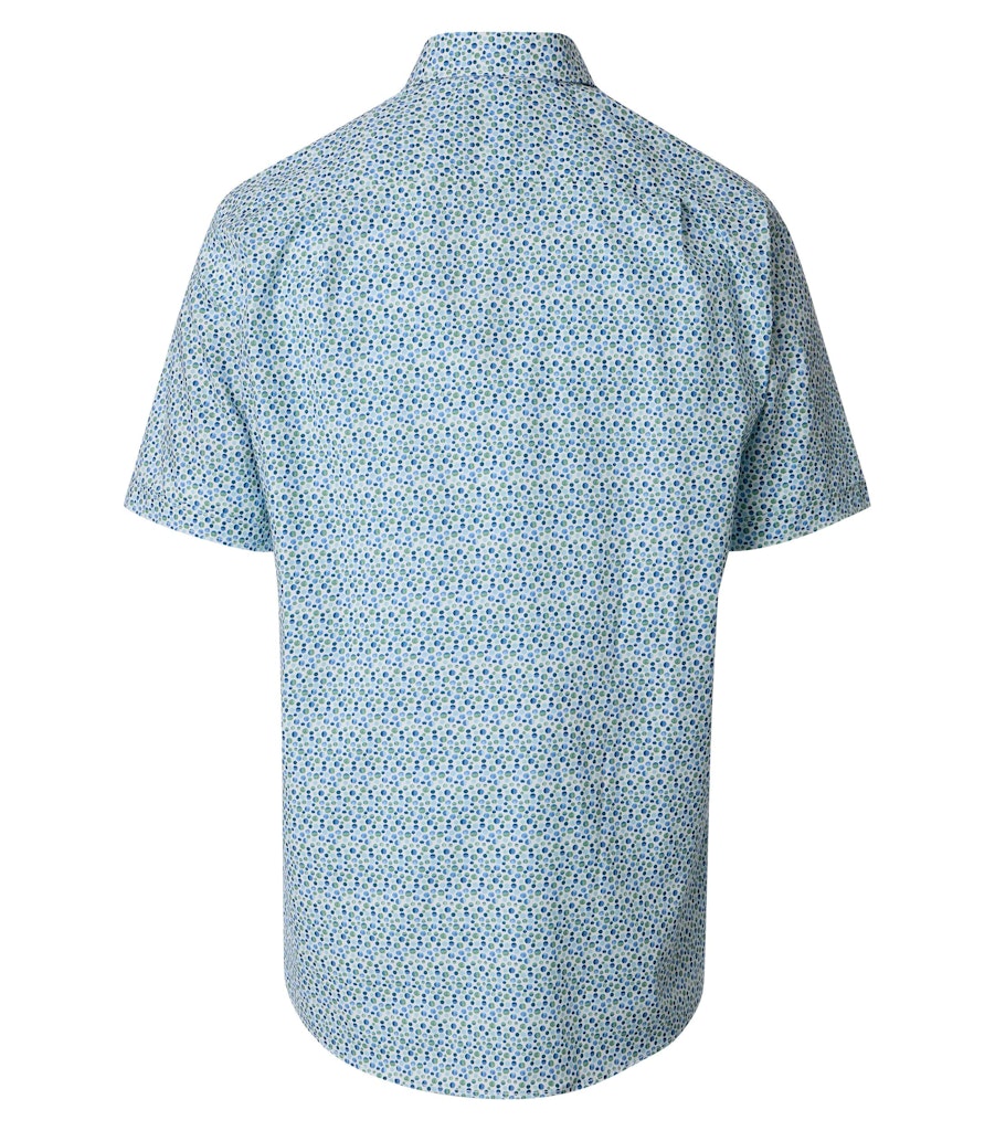 Casa Moda Herren Hemden kurz  Gruen