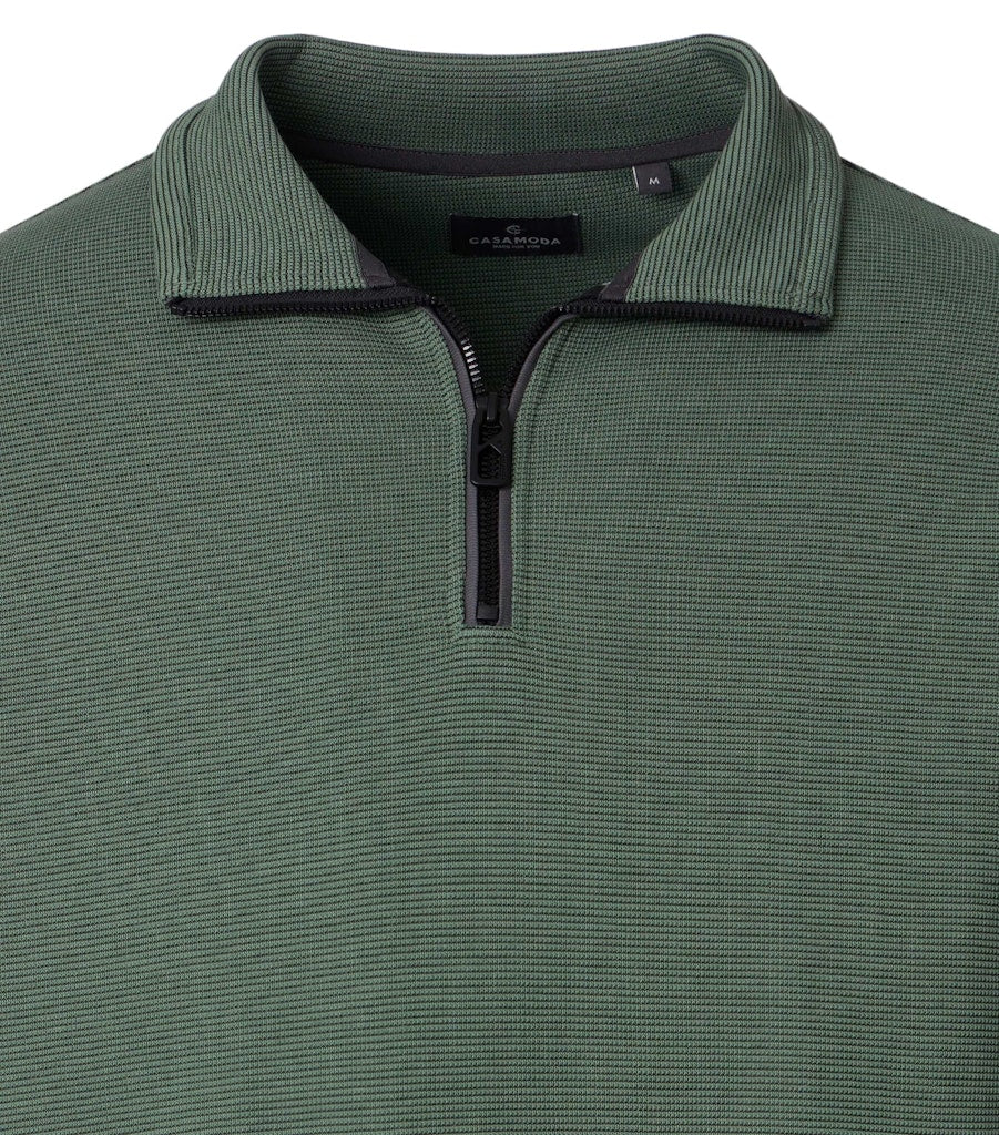 Casa Moda Herren Sweatshirts  Gruen