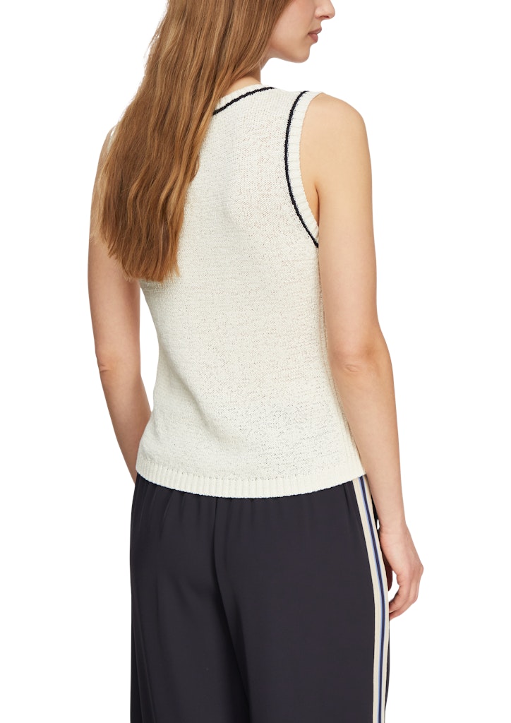 Comma Damen Pullover White