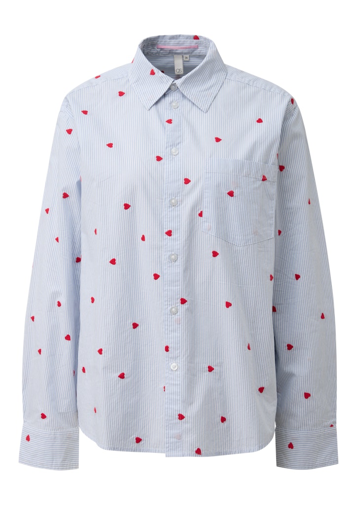 QS by S.Oliver Damen Blusen White