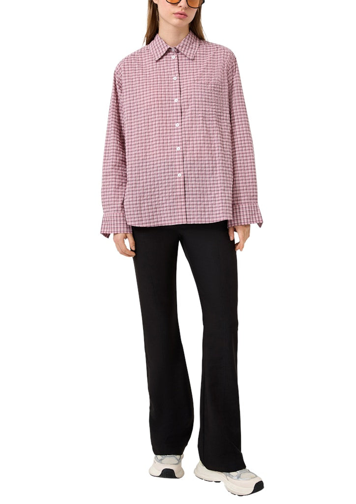 QS by S.Oliver Damen Blusen Lilac/Pink