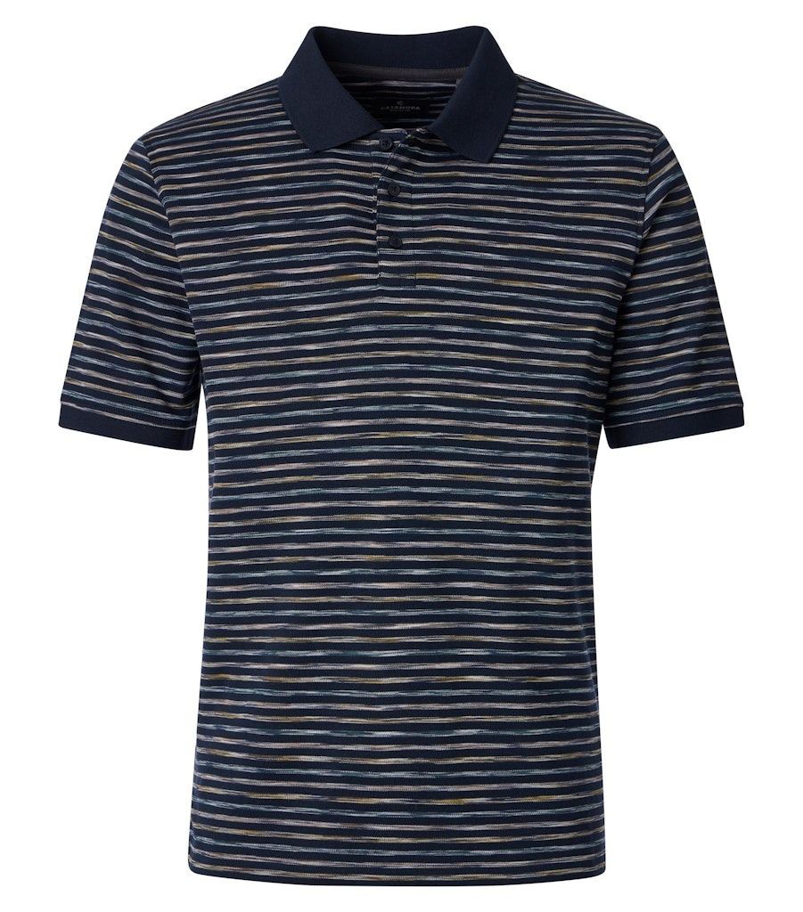 Casa Moda Herren Polo-Shirts  Blau