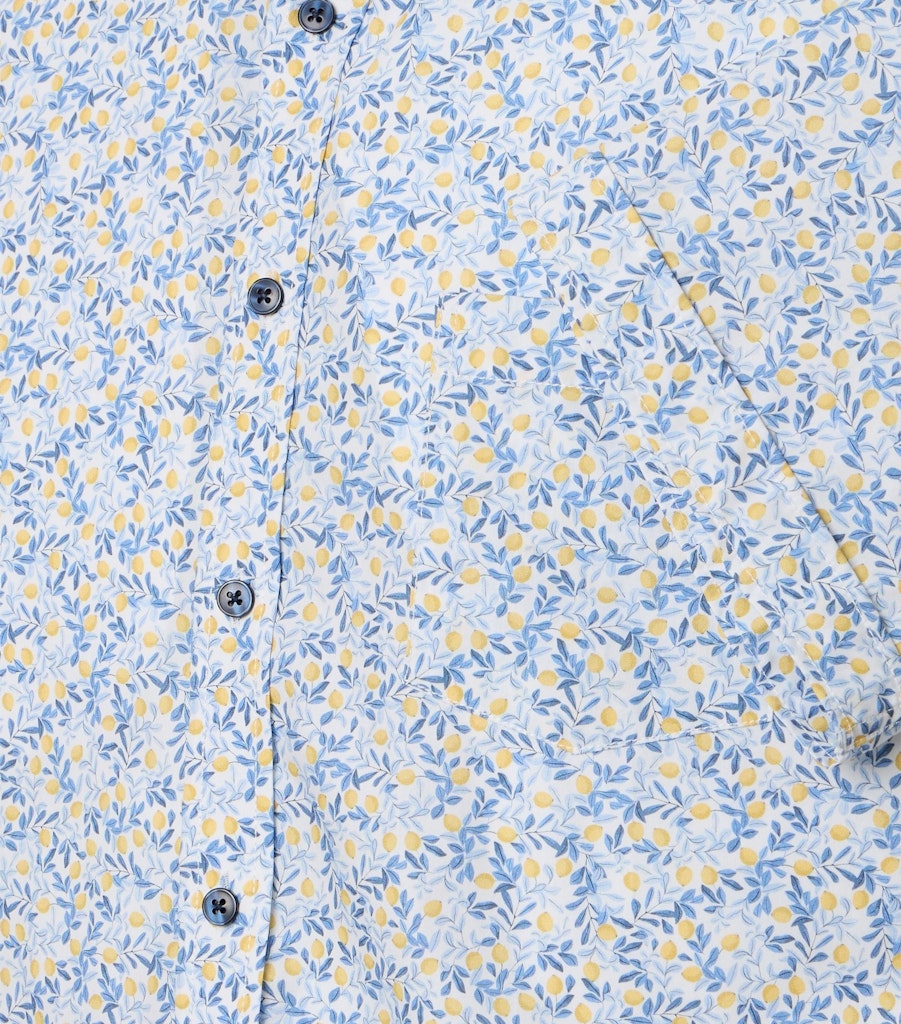 Casa Moda Herren Hemden kurz  Gelb