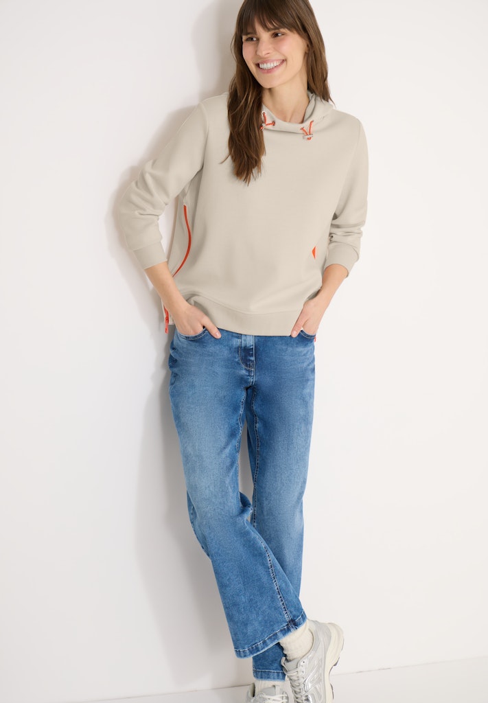 Cecil Damen Pullover Pearl Bei