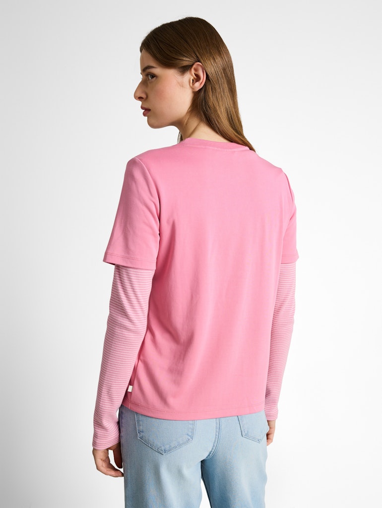 Tom Tailor denim Damen T-Shirts Soft Blush Rose