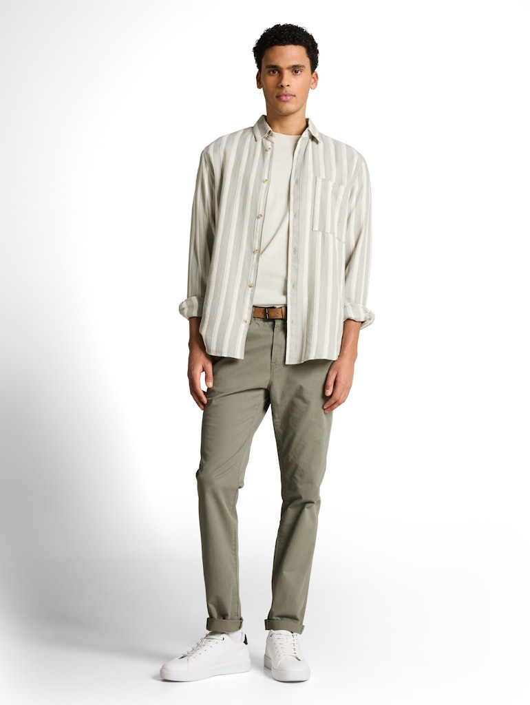 Tom Tailor denim Herren Hosen Dusty Mid Olive