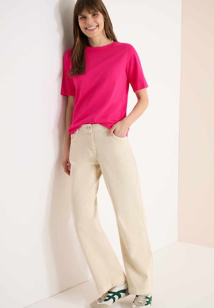 Cecil Damen T-Shirts Beetroot