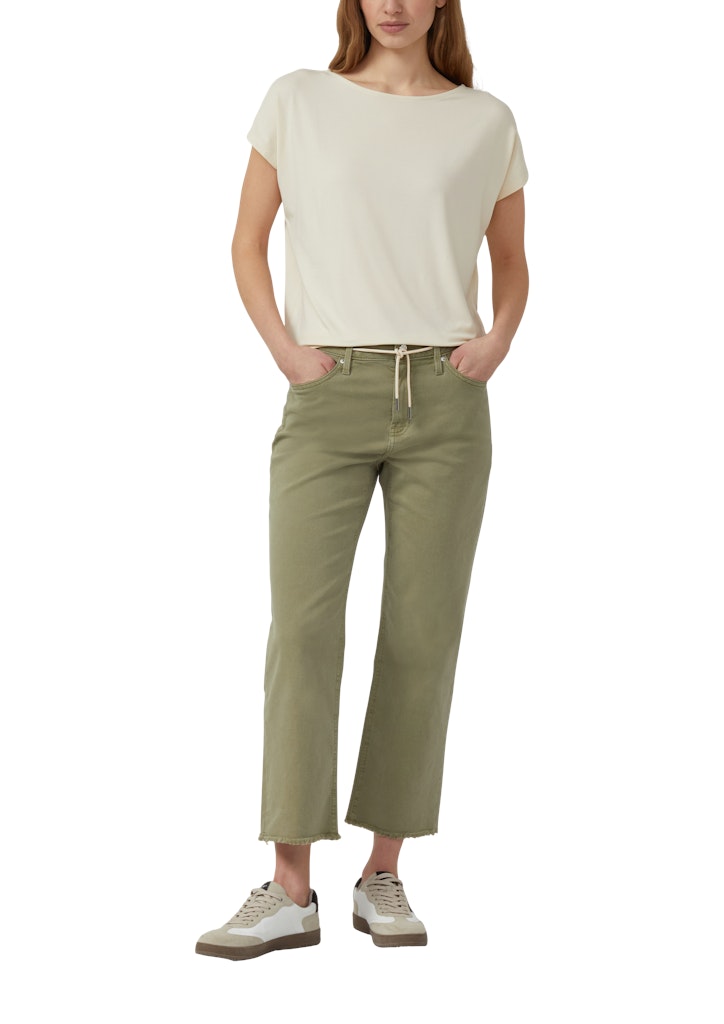 S. Oliver red Damen T-Shirts Brown