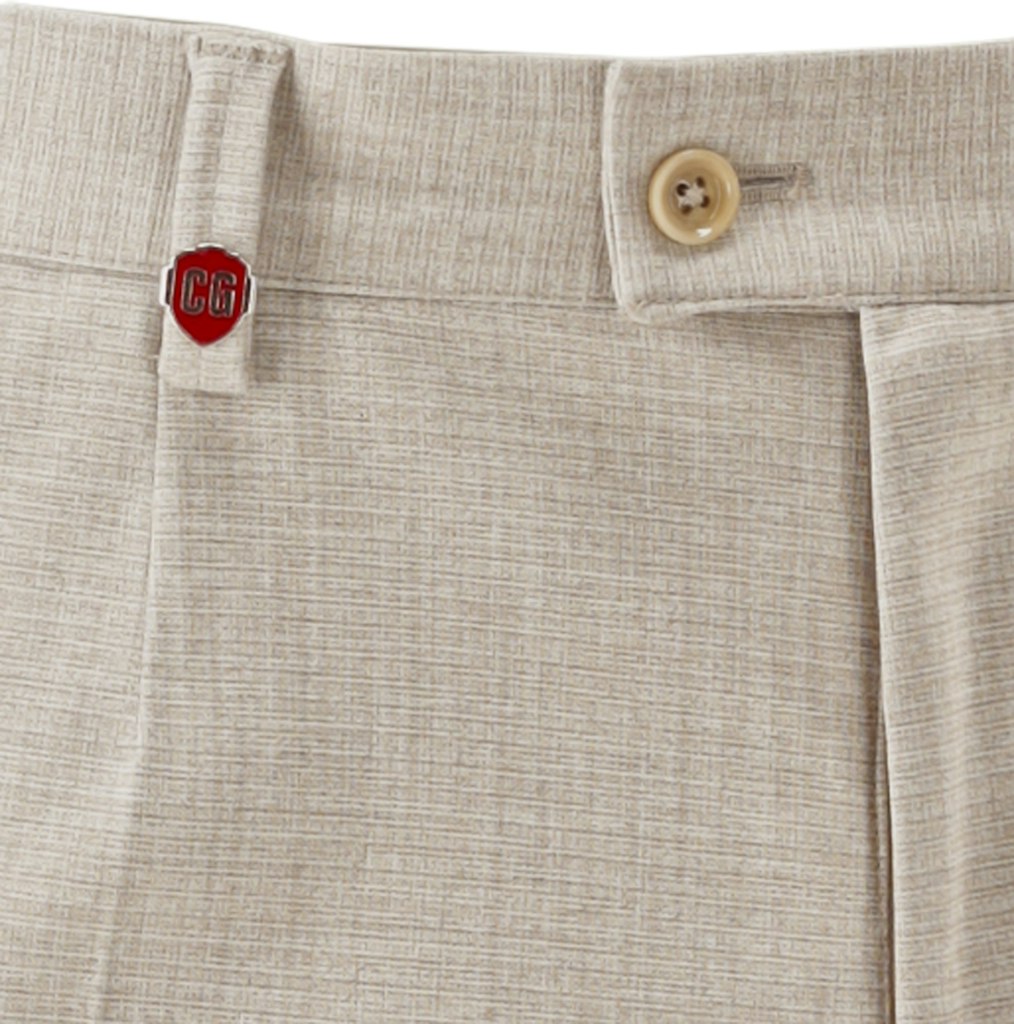 Carl Gross Herren Hosen Hellbeige