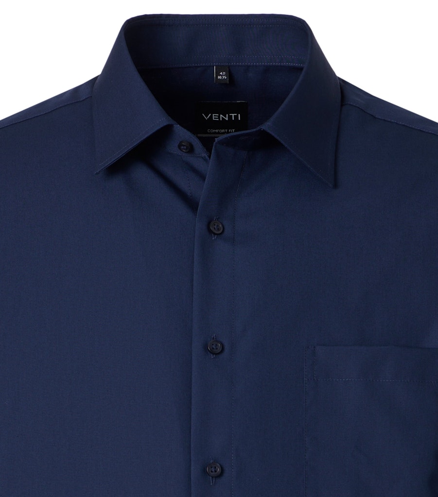 Venti Herren Hemden lang   Blau
