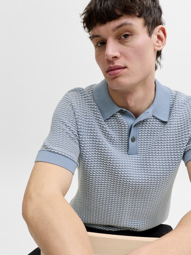 Jack & Jones Herren Pullover Ashley Blue/Twi