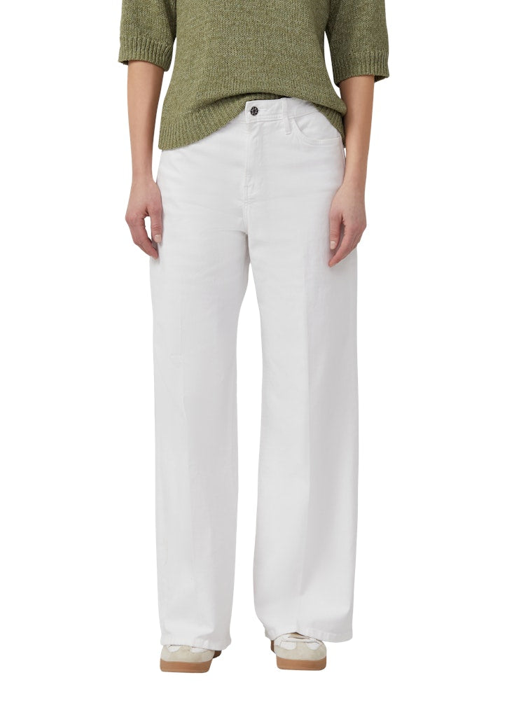 S. Oliver red Damen Jeans White