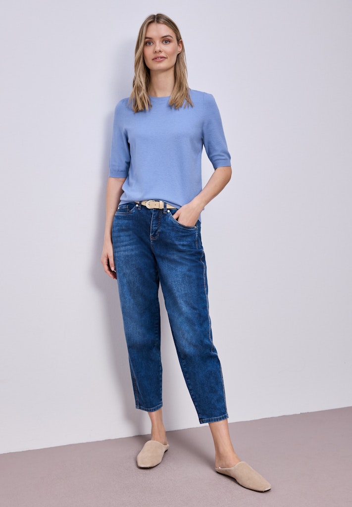 Street One Damen Pullover Bonnet Bl