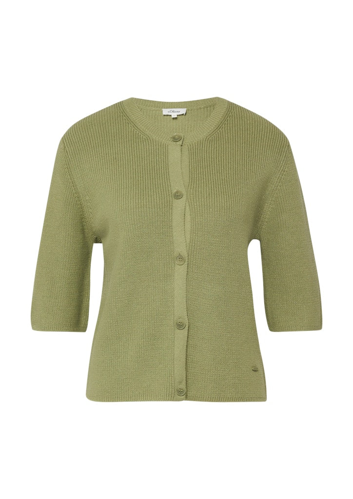 S. Oliver red Damen Strickjacken Green
