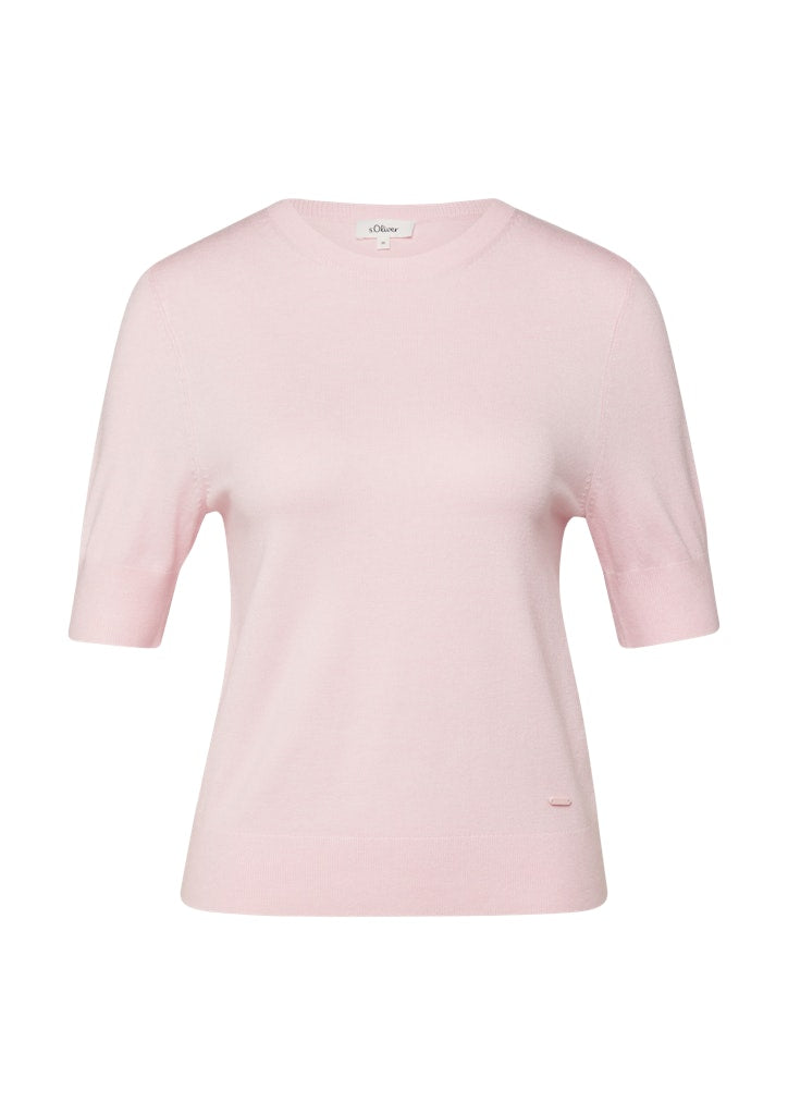 S. Oliver red Damen Pullover Lilac/Pink