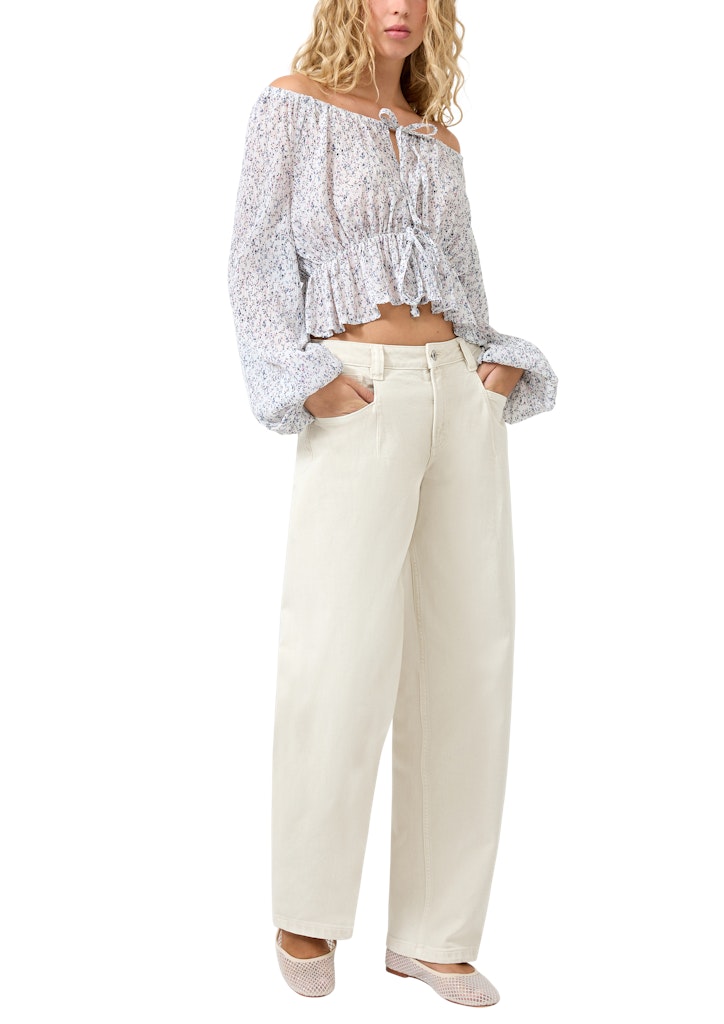 QS by S.Oliver Damen Jeans White