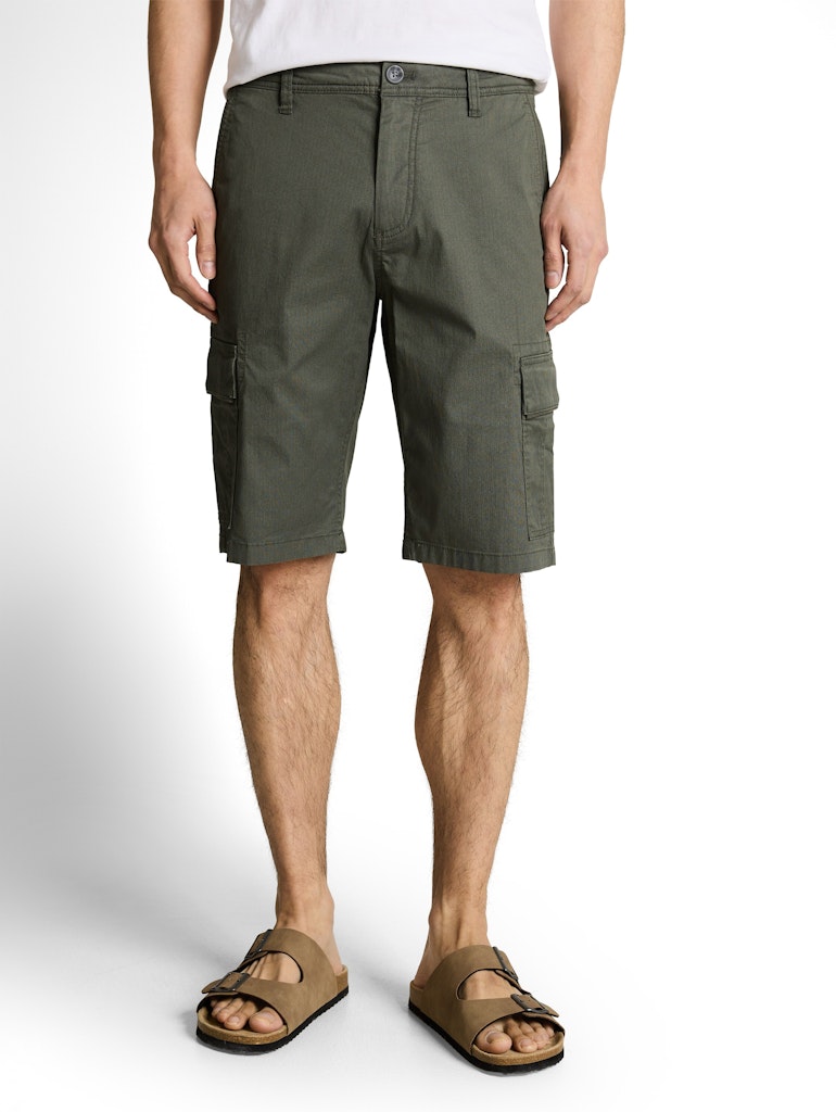 Tom Tailor Herren Hosen Khaki Mini Geom
