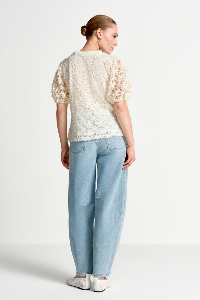 Rich & Royal Damen T-Shirts Pearl White