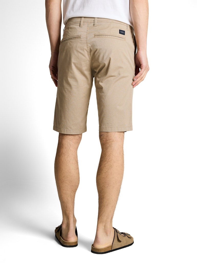 Tom Tailor Herren Hosen Beige Mini Geom