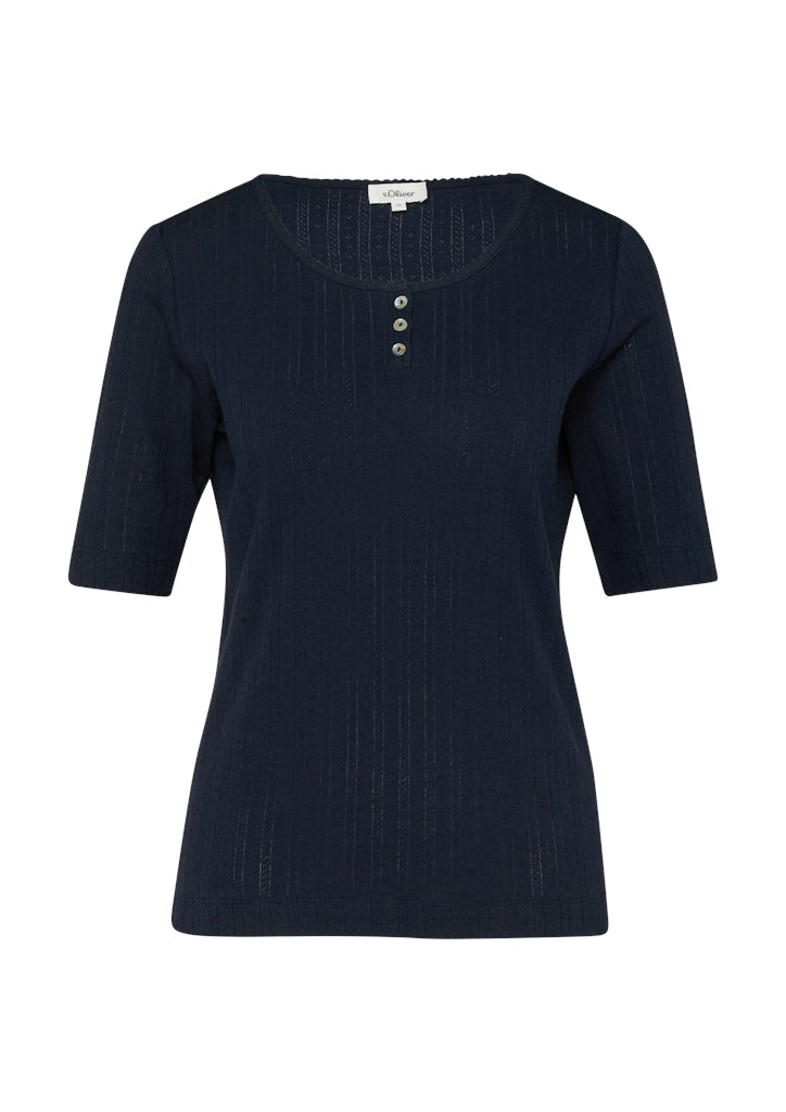 S. Oliver red Damen T-Shirts Blue
