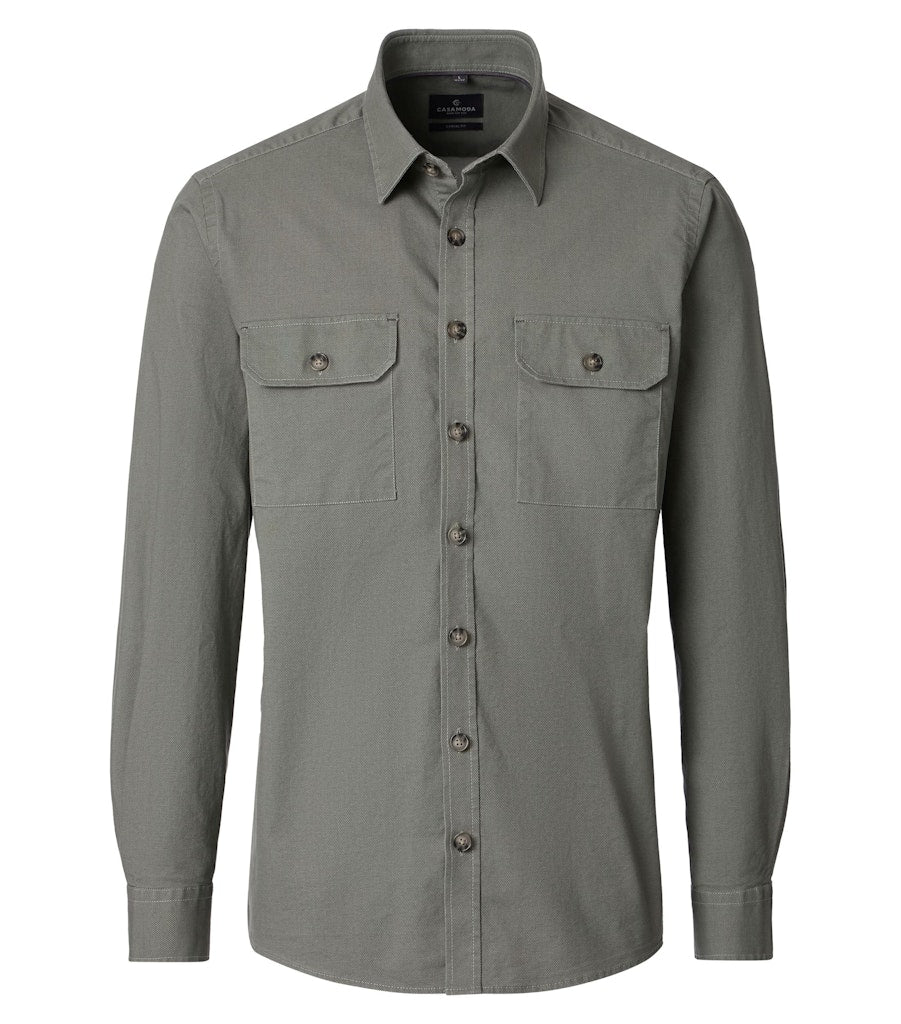 Casa Moda Herren Hemden  Gruen