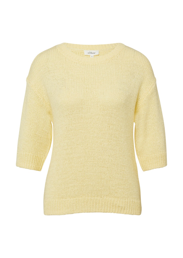S. Oliver red Damen Pullover Yellow
