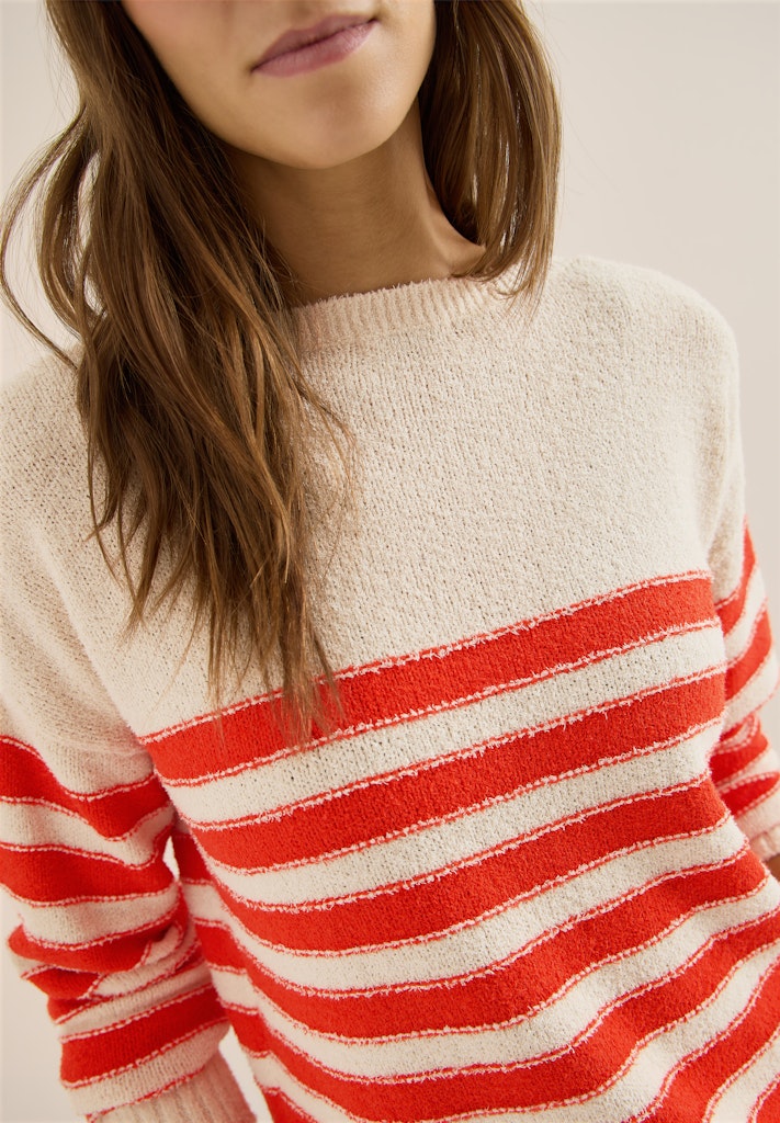 Cecil Damen Pullover Pearl Bei