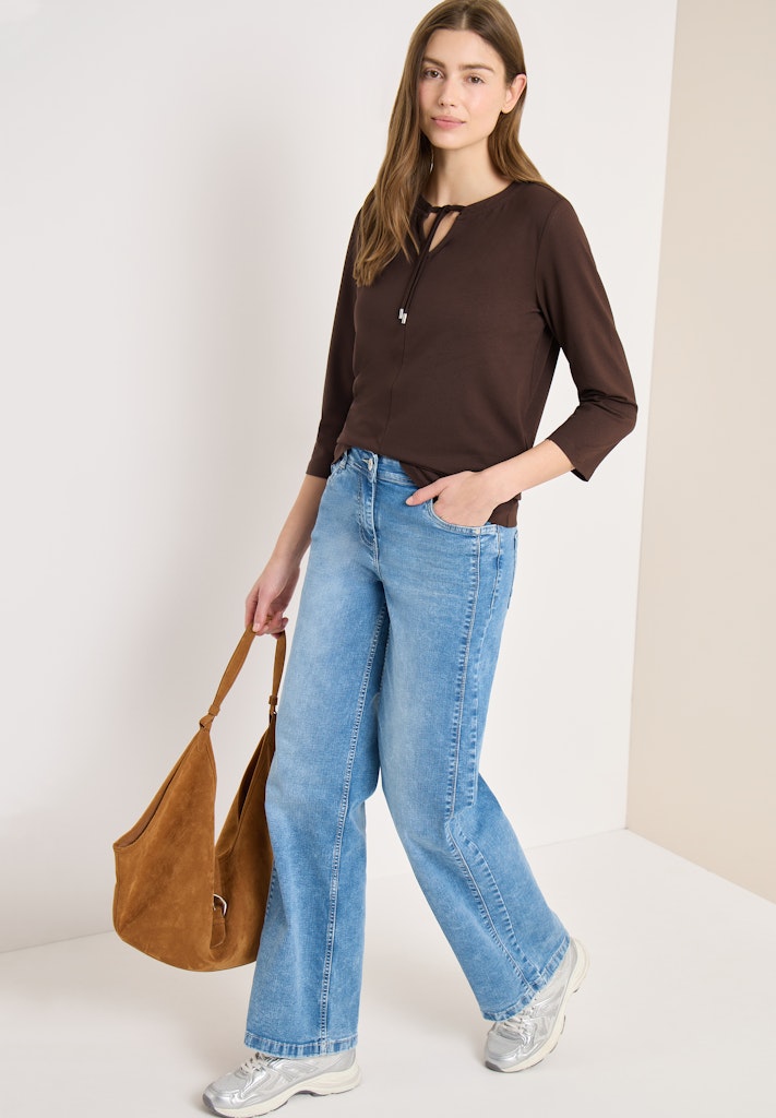 Cecil Damen T-Shirts Macchiato