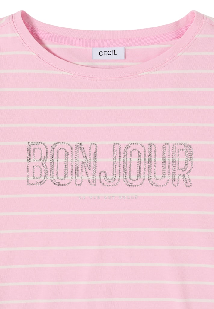 Cecil Damen T-Shirts  Light Blu