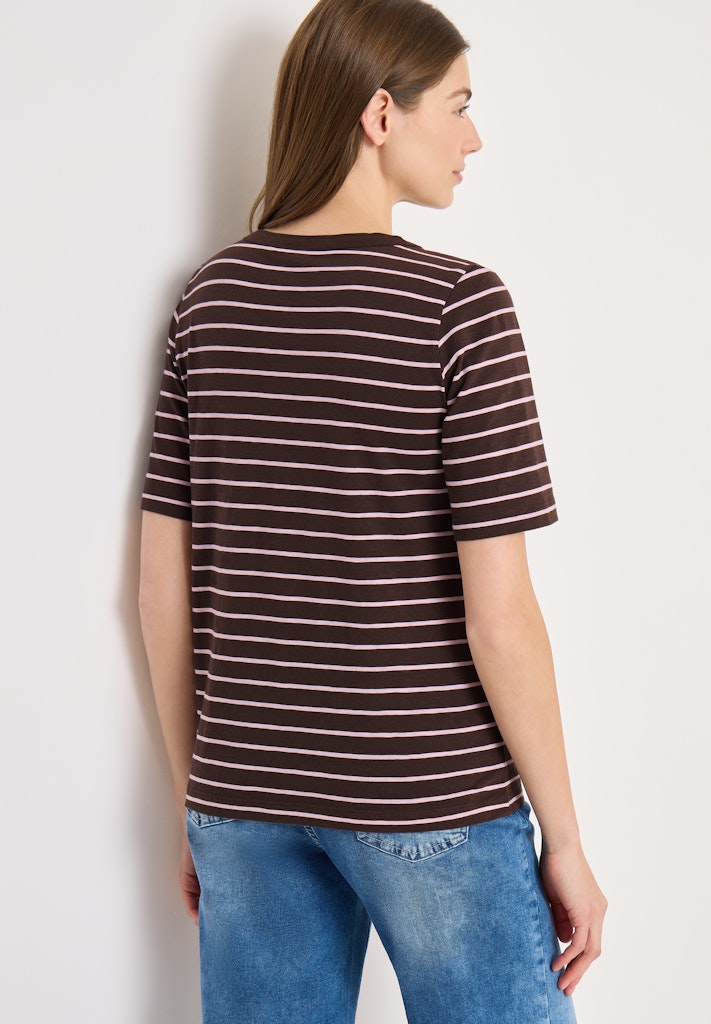Cecil Damen T-Shirts Macchiato