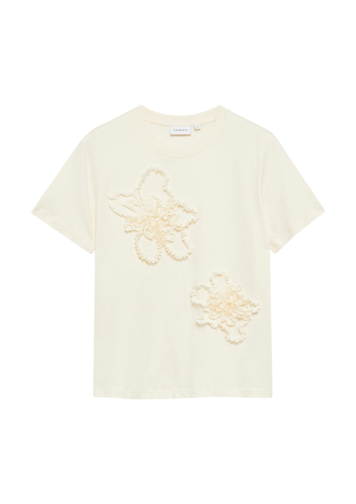 Comma Damen T-Shirts White