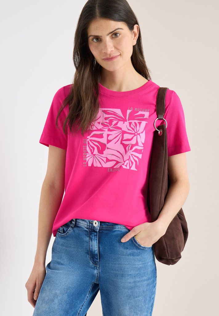 Cecil Damen T-Shirts  Beetroot