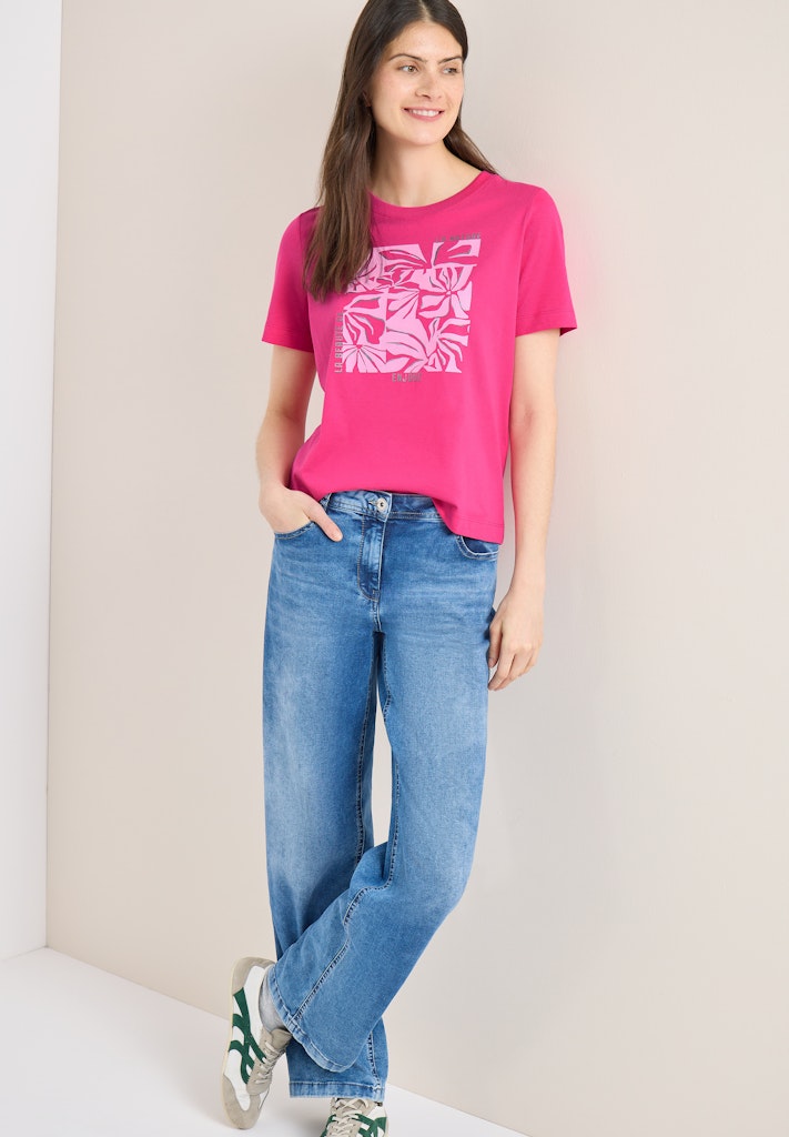 Cecil Damen T-Shirts  Beetroot