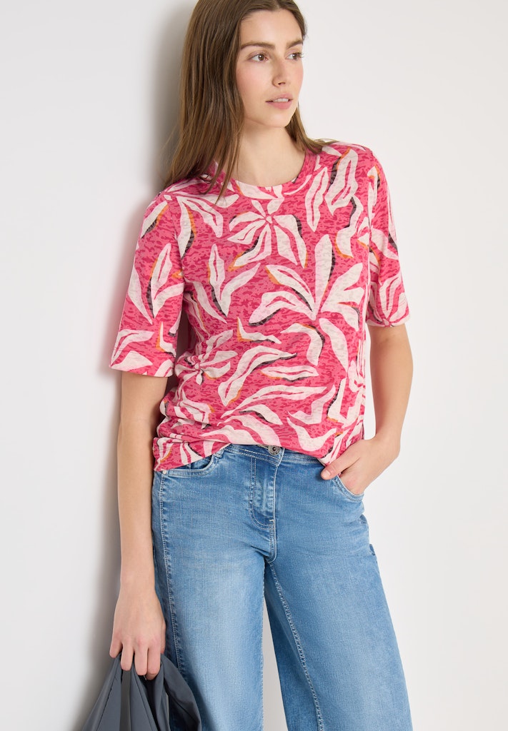 Cecil Damen T-Shirts Beetroot