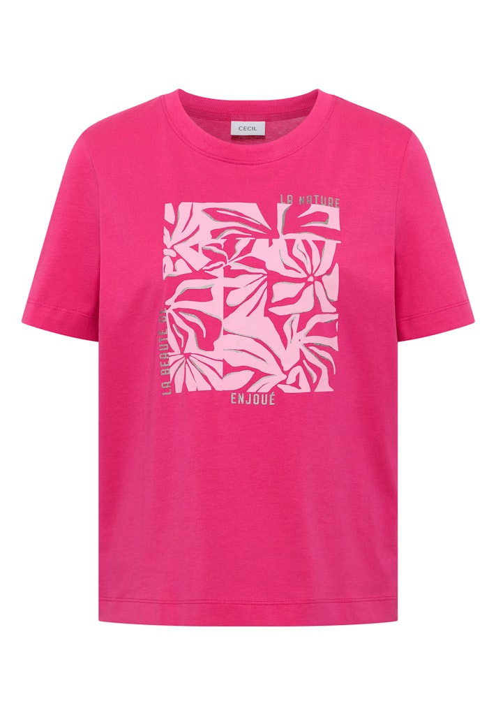 Cecil Damen T-Shirts  Beetroot