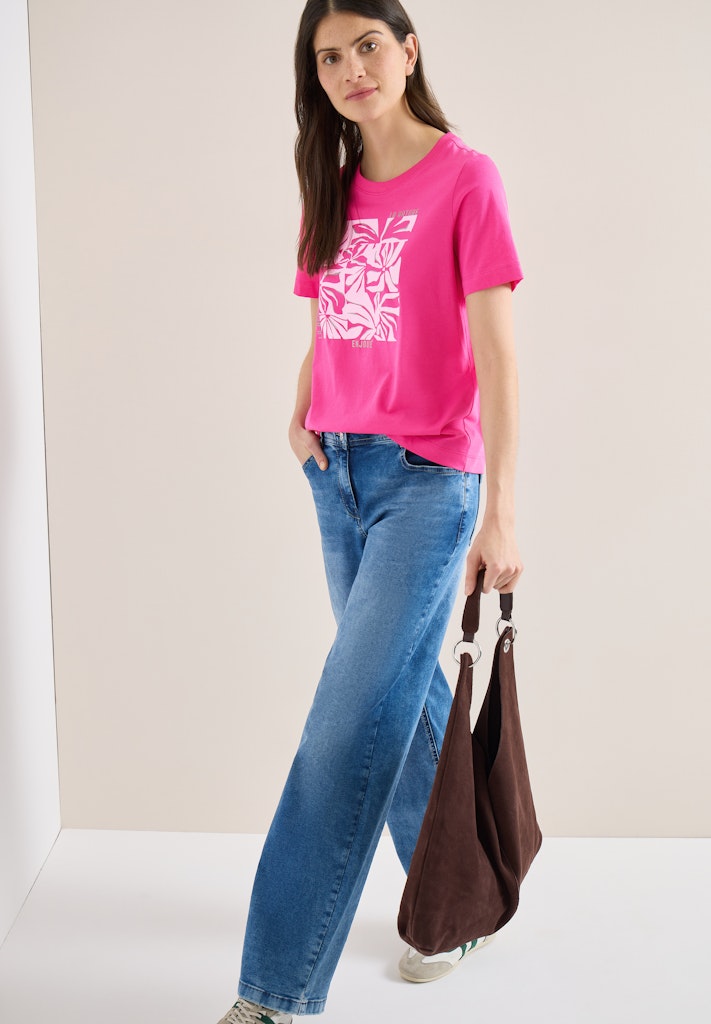 Cecil Damen T-Shirts  Beetroot