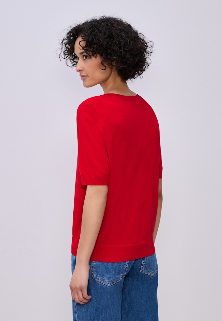 Street One Damen Pullover Salsa Red
