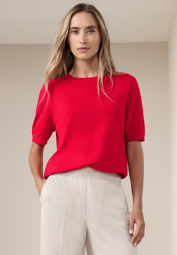 Street One Damen Pullover Salsa Red