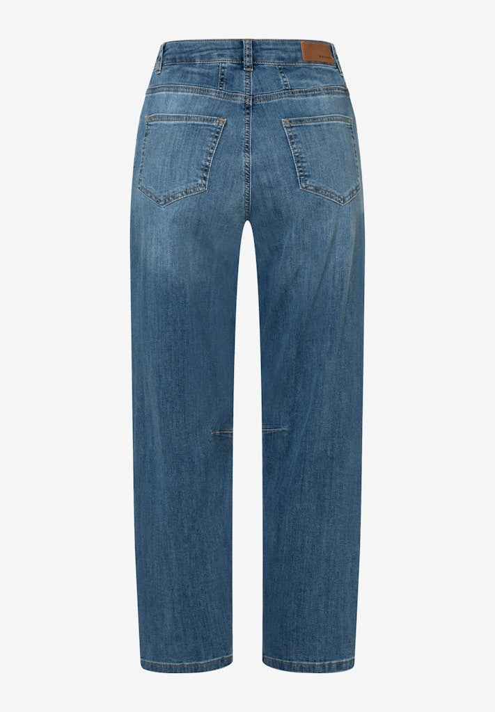 More & More Damen Jeans  Middle Blu