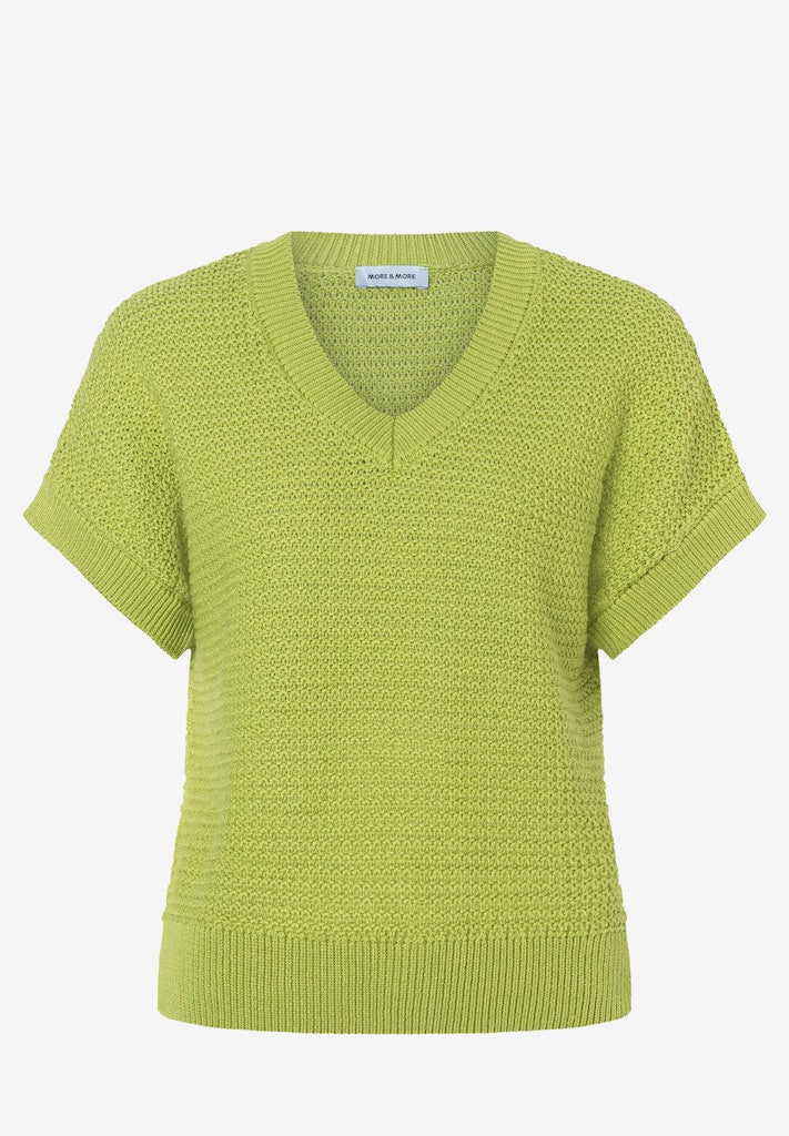 More & More Damen Pullover  Pistachio