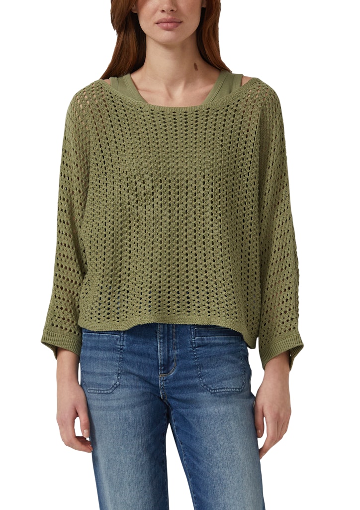 S. Oliver red Damen Pullover Green