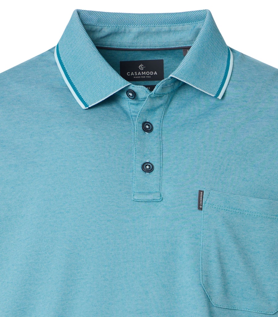 Casa Moda Herren Polo-Shirts  Tuerkis