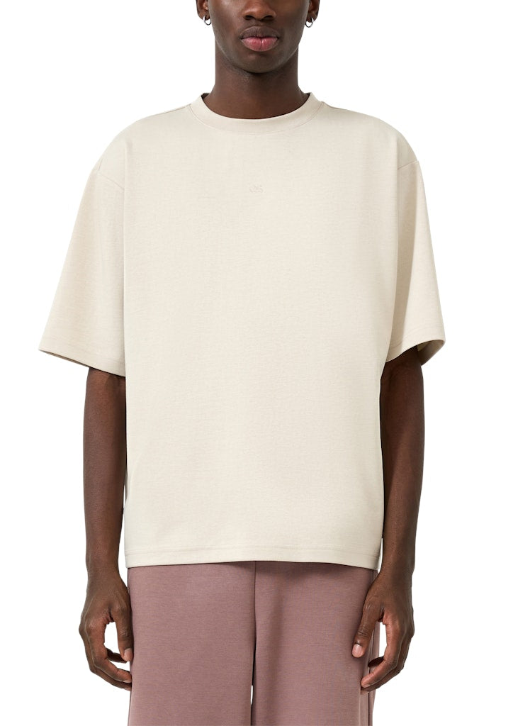 QS by S.Oliver Herren T-Shirts kurz Grey/Black