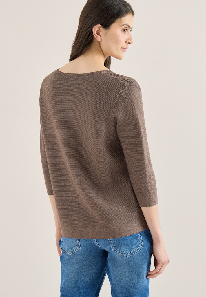 Cecil Damen Pullover Coffee Ta