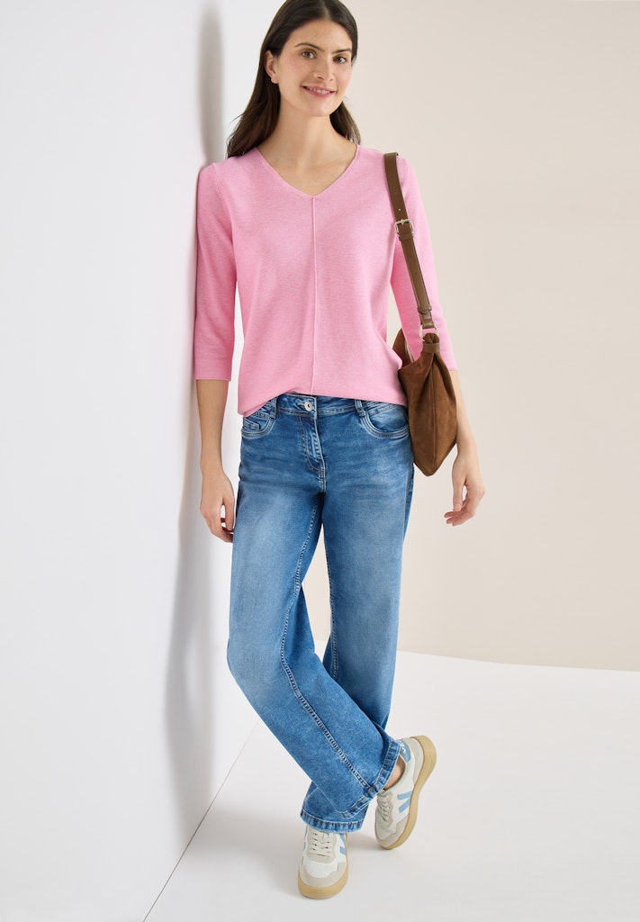 Cecil Damen Pullover Flamingo