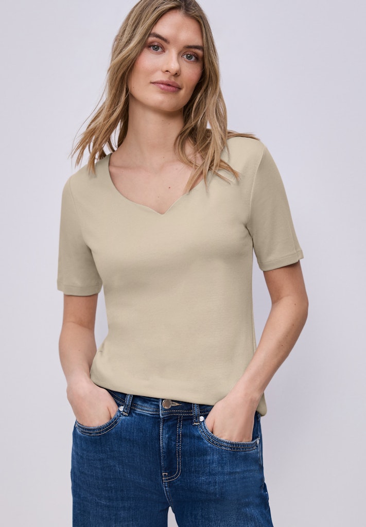 Street One Damen T-Shirts  Cotton Be