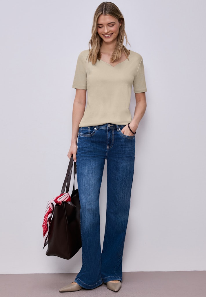 Street One Damen T-Shirts Cotton Be